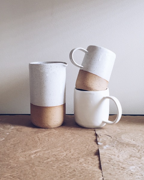 carafes + mugs